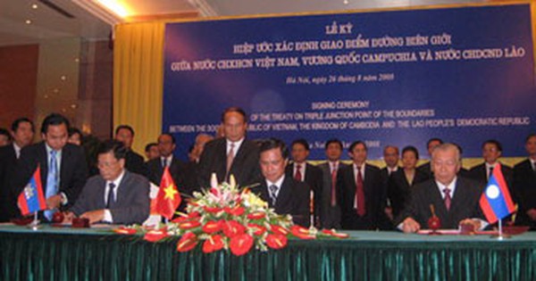 Hiệp ước xác định giao điểm đường biên giới giữa Nước cộng hoà xã hội chủ nghĩa Việt Nam, Vương quốc Campuchia và Nước cộng hoà dân chủ nhân dân Lào